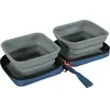 Image de Zolux Bvk 2in1 Opvouwbare Voerbak En Drinkbak Blauw (70 cl), Gamelle