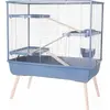 Image de Zolux Neolife 100 XL blue - Cage à lapins, Cage + enclos