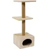 Image de Zolux Scratching Post DUO, beige (92 cm, Beige), Arbre à chat