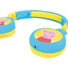 Image de Lexibook Casque d'écoute Peppa Wuz pour enfants, 2 en 1 Bluetooth et connexion par câble, pliable, limiteur