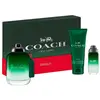 Image de Coach, Set cadeau beauté, Green Men's Fragrance (Coffret de parfum, Set soin du corps)