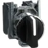 Image de Schneider Electric Sélecteur 22mm 2S, Bouton + interrupteur, Noir
