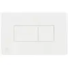 Image de Ideal Standard, Plaque de déclenchement, IDS Plaque de déclenchement P2 SOLEA déclenchement pneumatique blanc