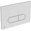 Image de Ideal Standard, Plaque de déclenchement, IDS Plaque de déclenchement P1 OLEAS déclenchement pneumatique chromé mat