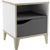Image de Home123, Table de chevet, Geni (37.37 x 33 x 44 cm)