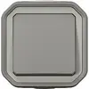 Image de Legrand 069720L Plexo 069720L New FRAP Bouton-poussoir 10 A cl. enfichable(SL) IK 08, Bouton + interrupteur, Gris