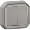 Image de Legrand 069815L, Bouton + interrupteur, Gris