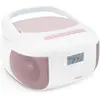 Image de Metronic CD-Player Eden mit Bluetooth und USB-Anschluss (FM, Bluetooth), Radio, Rose, Blanc