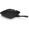 Image de Beka Poêle à griller Energy antiadhésive, hauteur : 45 mm, longueur : 280 mm, Poêle + casserole, Noir