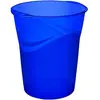 Image de Cep Corbeille à papier HAPPY, 14 litres, bleu outremer, Poubelle, Bleu