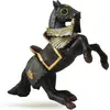 Image de Papo Cheval noir avec armure