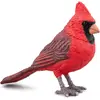 Image de Magni Papo Spielfigur Vogel Rotkardinal rot/braun 4cm