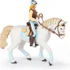 Image de Papo La mode du cheval du cavalier est bleue