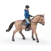 Image de Papo Cavalier avec un cheval de randonnée