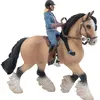 Image de Papo Tinker avec sa jeune cavalière