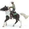 Image de Papo Cheval western avec son cavalier