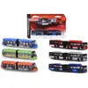 Image de Majorette Man City Bus et Siemens Avenio Tram