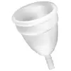 Image de Yoba, Cups menstruelles, Coupe menstruelle Blanche Nature - Small - blanc (S)