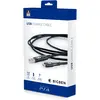 Image de Bigben Câble de chargement de contrôleur USB PS4 (Licence Playstation officielle, 3m) (3 m), Câble USB