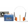 Image de Bigben Tragbarer Kassettenspieler mit Bluetooth (inkl. Bleistift und C60 Kassette), Lecteur MP3 + appareil audio portable, Multicolore