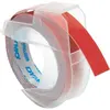 Image de Dymo, Ruban d'étiquetage, Ruban de gaufrage 3D 9mmx3m S0898150 rouge (0.90 cm, Rouge)