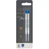 Image de Parker Pen, Cartouche de rechange + encrier, Mine de Quinkflow (Bleu, 1 mm, 2 pcs)