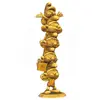 Image de Collectoys La Figurine De La Colonne En Résine édition Limitée Schtroumpfs Or 50 Cm