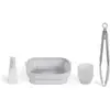 Image de Livoo Set de 4 accessoires pour friteuse sans huile, Ustensile de cuisine : accessoires, Gris