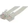 Image de Exertis Connect Câble téléphonique, ivoire, 7,0 m Câble téléphonique, RJ12 à RJ12, Téléphone : accessoires