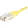 Image de Exertis Connect Câble de raccordement F/UTP, CAT.6, jaune, 5.0 m Câble de raccordement avec protection contre les (F/UTP, CAT6, 5 m), Câble réseau