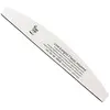 Image de Peggy Sage, Appareil de soin des ongles, 2-Way Nail File Medium File For Double Sided Claw 180/180 Crescent (Fichier moyen pour ongles