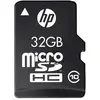 Image de PNY Carte mémoire flash Electronics HP (adaptateur microSDHC/SD inclus) (32 Go, microSD, microSDHC, U1, UHS-I), Carte mémoire, Noir