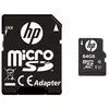 Image de Hp Carte Mémoire Avec Adaptateur Micro Sdxc Cl10 U1 64gb