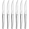 Image de Amefa JET - 6-pc steak knives in grey block - mirror, Couverts, Argent, Gris