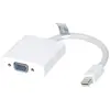 Image de Exertis Connect Adaptateur Mini DisplayPort mâle vers VGA femelle (VGA, 10 cm), Adaptateur données + vidéo, Blanc