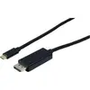 Image de Générique Câble Usb 3.1 type c vers displayport 1.2 - 1 m (1 m), Câble vidéo