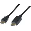 Image de Exertis Connect Câble adaptateur Mini DisplayPort 1.2 vers HDMI (3 m), Câble vidéo, Noir