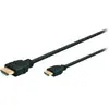 Image de Exertis Connect Câble Mini HDMI, High Speed HDMI, plaqué or, HDMI mâle A / HDMI mini mâle C, 3.0 m Connexion de (3 m), Câble vidéo