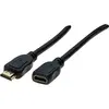 Image de Exertis Connect Câble d'extension HDMI haute vitesse avec Ethernet (5 m), Câble vidéo