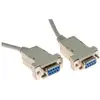 Image de Générique DB9 femelle/ femelle null modem serial transfer cord- 5 m (5 m), Câble d'interface