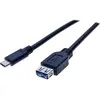 Image de Exertis Connect Adaptateur USB 3.0 Type-C(TM) mâle vers Type A femelle (0.50 m, USB 3.2 Gen 1), Câble USB