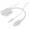 Image de Dacomex Convertisseur HDMI vers VGA + audio, Convertisseur vidéo