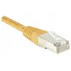 Image de Exertis Connect Câble de raccordement F/UTP, CAT.6, orange, 0.5 m Câble de raccordement avec protection contre les (F/UTP, CAT6, 0.50 m), Câble réseau