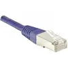 Image de Exertis Connect Câble de raccordement F/UTP, CAT.6, violet, 2.0 m Câble de raccordement avec protection contre les (F/UTP, CAT6, 2 m), Câble réseau