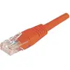 Image de Exertis Connect Câble de raccordement, CAT.6, U/UTP, non blindé, cuivre, rouge, 10.0 m câble de raccordement avec (U/UTP, CAT6, 10 m), Câble réseau