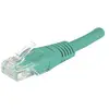 Image de Exertis Connect Câble de raccordement, CAT.6, U/UTP, non blindé, cuivre, vert, 15.0 m câble de raccordement avec (U/UTP, CAT6, 15 m), Câble réseau