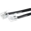 Image de Exertis Connect Câble téléphonique, noir, 5,0 m, Téléphone : accessoires