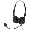 Image de Dacomex Casque téléphonique Flex à annulation de bruit - Binaural (Filaire, USB-A), Casque micro de bureau, Noir