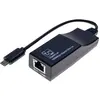 Image de Dexlan Adaptateur réseau Gigabit, adaptateur réseau USB Type-C (Thunderbolt 3) notamment pour les (USB-C 3.1 Gen 1, RJ45 (1x)), Adaptateur réseau