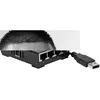 Image de Dexlan Commutateur Gigabit de poche - 4 x ports alimentés par USB (4 ports), Switch réseau, Argent, Noir